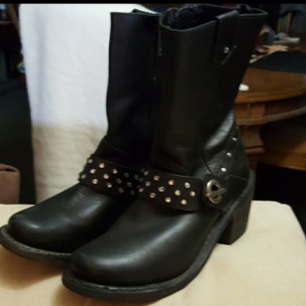 Harley Davidson Bling Bling boots Size 7.5